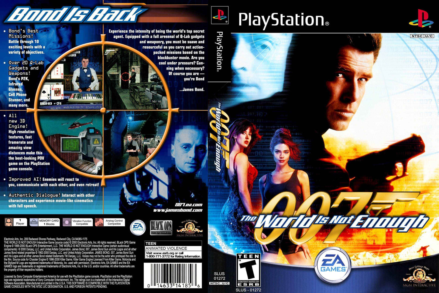 007 - The World Is Not Enough Cover Art - WOI Solutions