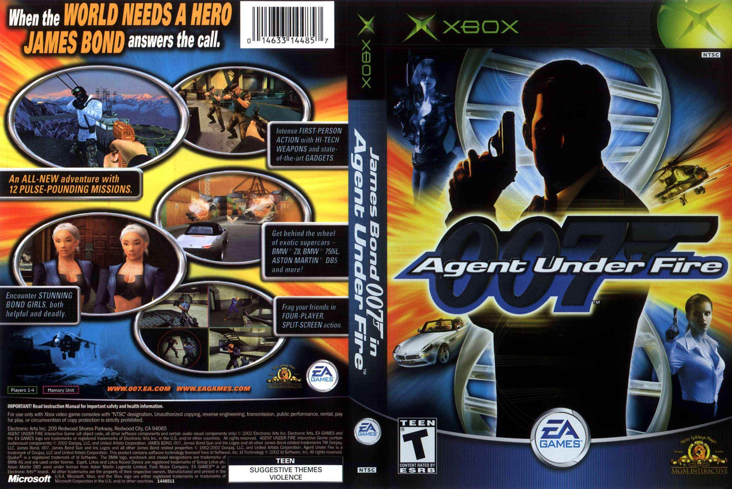 007 Agent Under Fire Cover Art - WOI Solutions