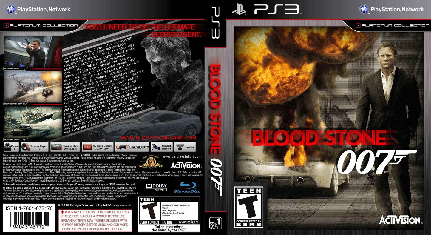 007 Blood Stone Cover Art - WOI Solutions