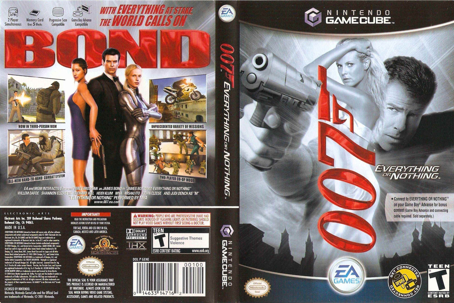 007 Everything or Nothing Cover Art - WOI Solutions