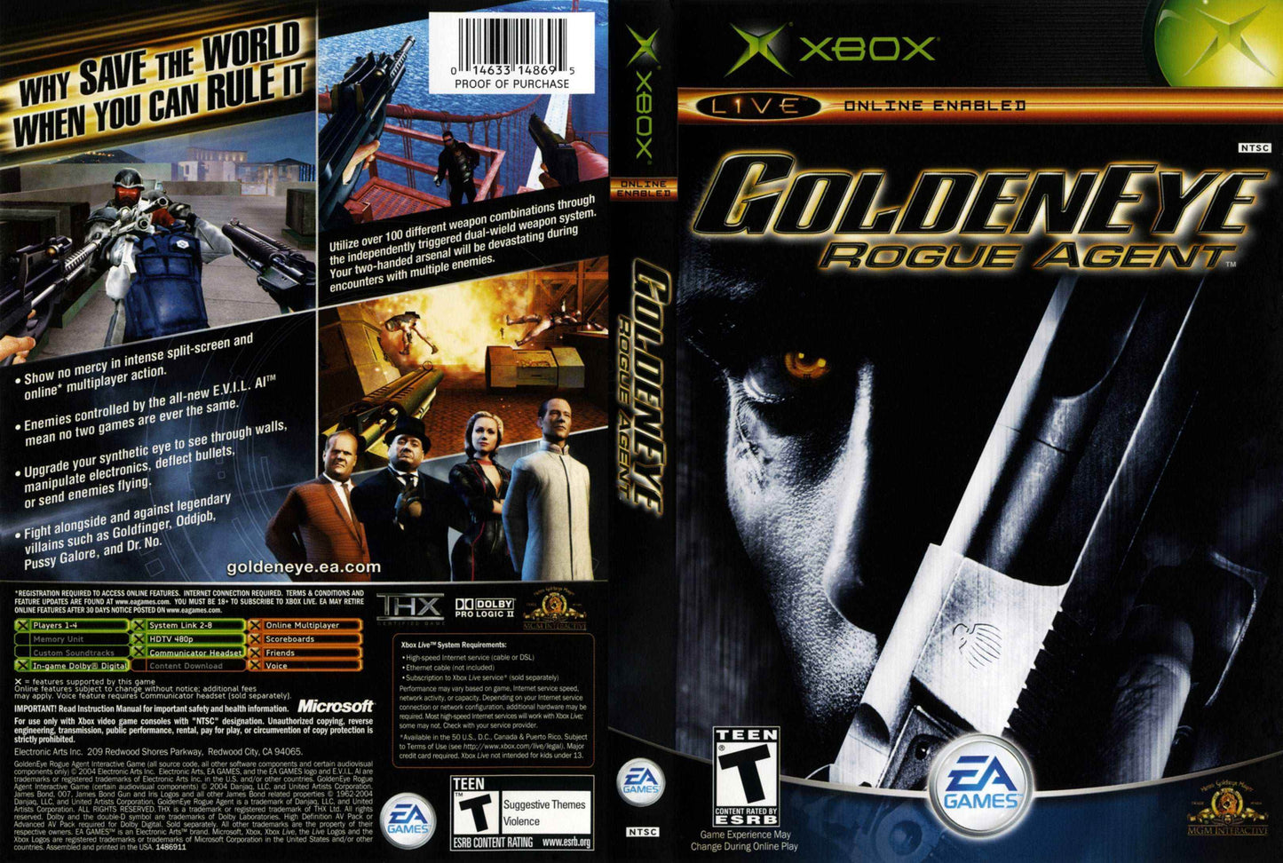 007 GoldenEye Rogue Agent Cover Art - WOI Solutions