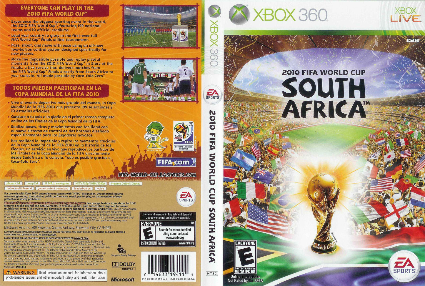 2010 FIFA World Cup South Africa Cover Art - WOI Solutions