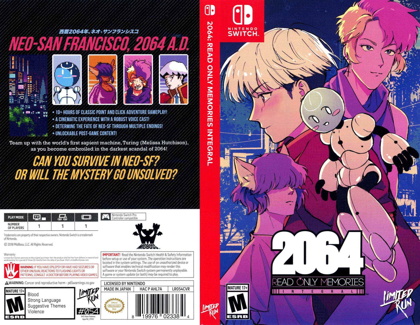 2064 Read Only Memories Integral Cover Art - WOI Solutions