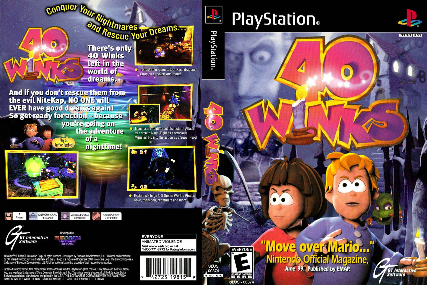 40 Winks Cover Art - WOI Solutions