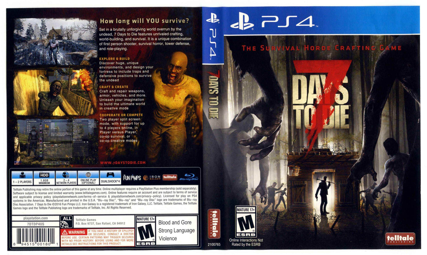 7 Days to Die Cover Art - WOI Solutions