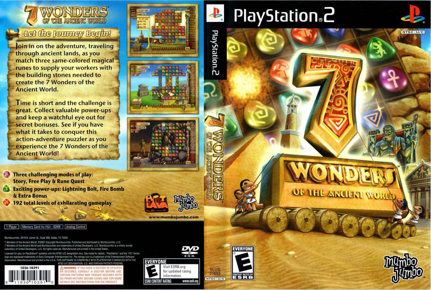 7 Wonders of the Ancient World Cover Art - WOI Solutions