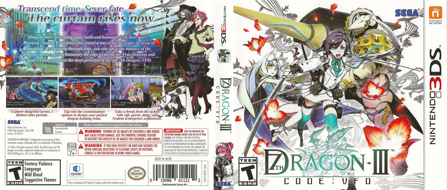 7th Dragon III Code VFD Cover Art - WOI Solutions