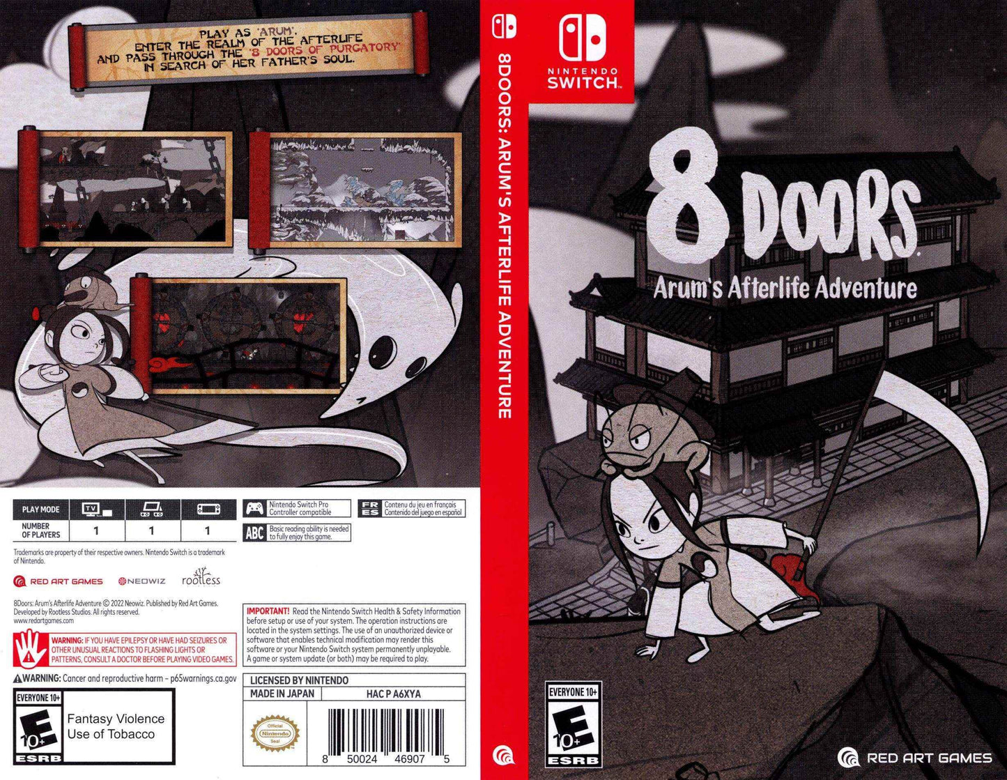 8Doors Arum's Afterlife Adventure Cover Art - WOI Solutions