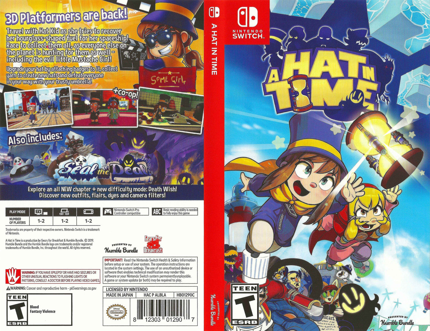 A Hat in Time Cover Art - WOI Solutions