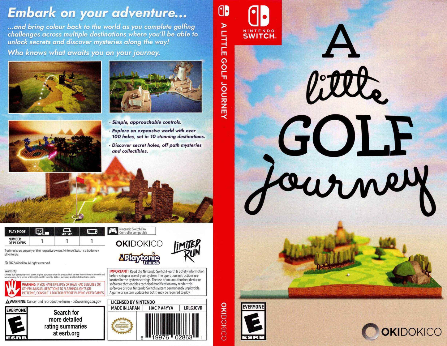 A Little Golf Journey Cover Art - WOI Solutions