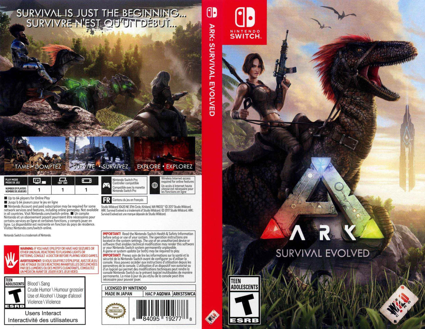 ARK Survival Evolved Cover Art - WOI Solutions