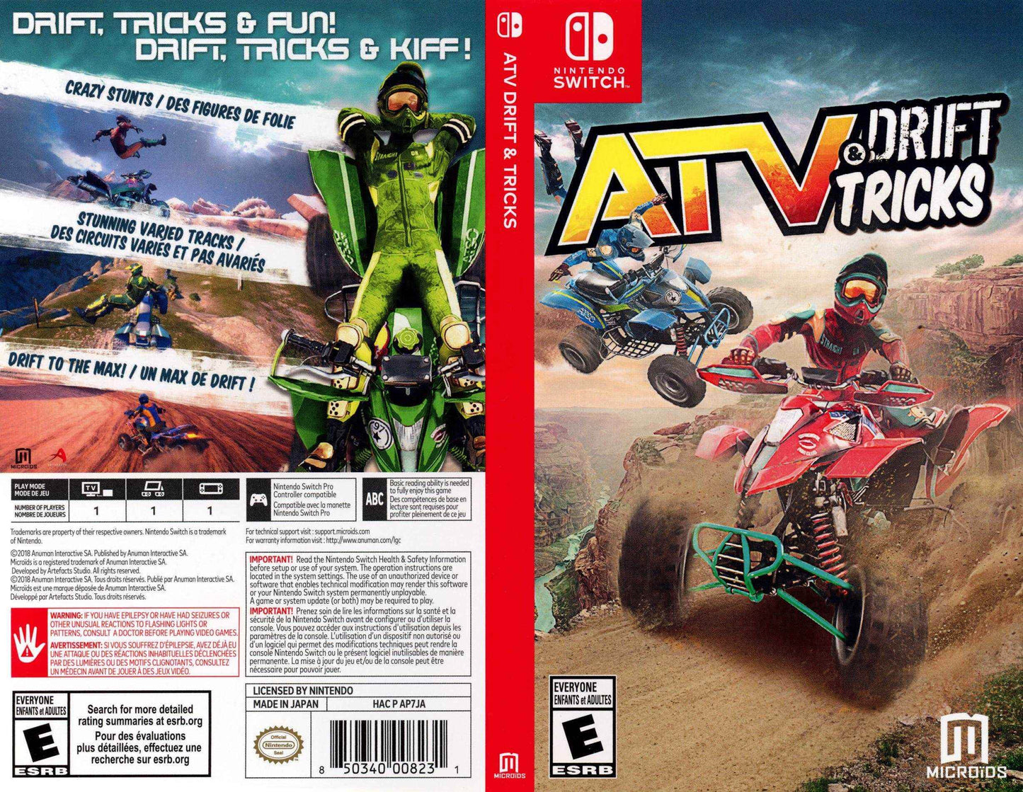 ATV Drift & Tricks Cover Art - WOI Solutions