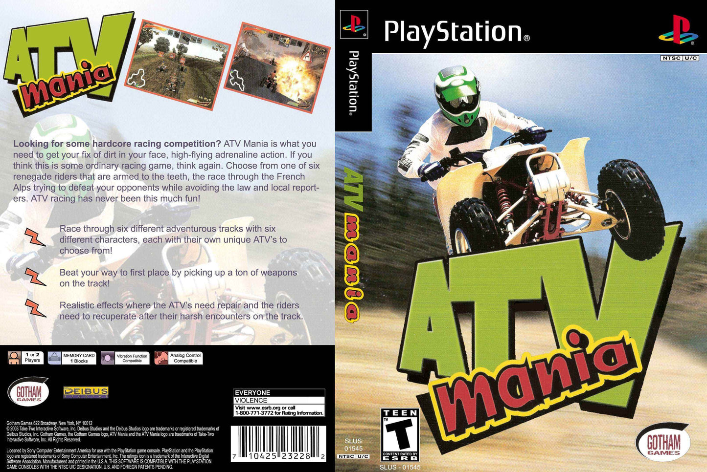ATV Mania Cover Art - WOI Solutions