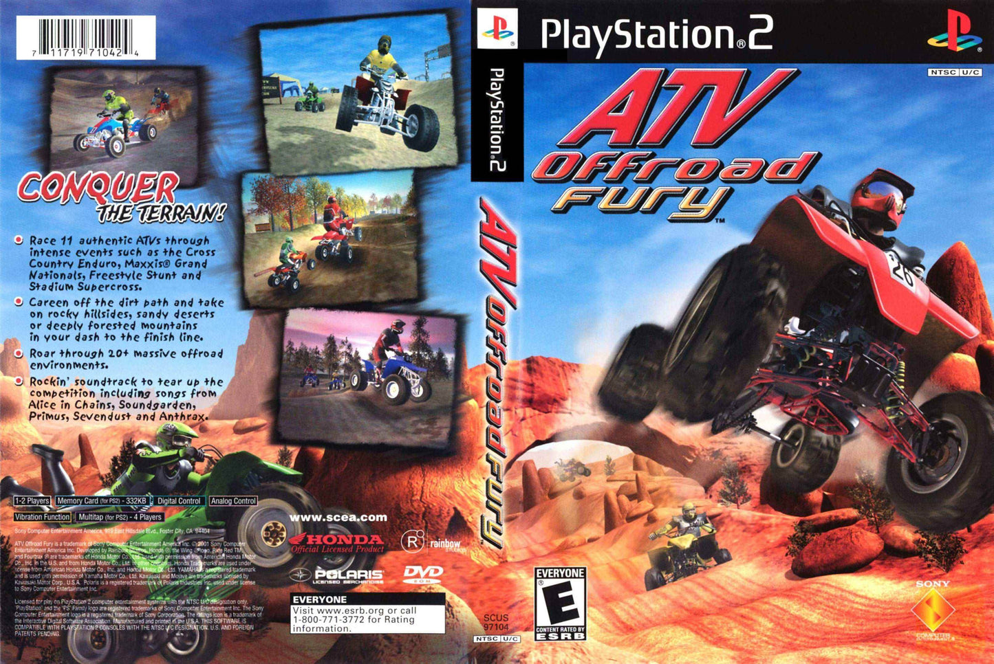 ATV Offroad Fury Cover Art - WOI Solutions
