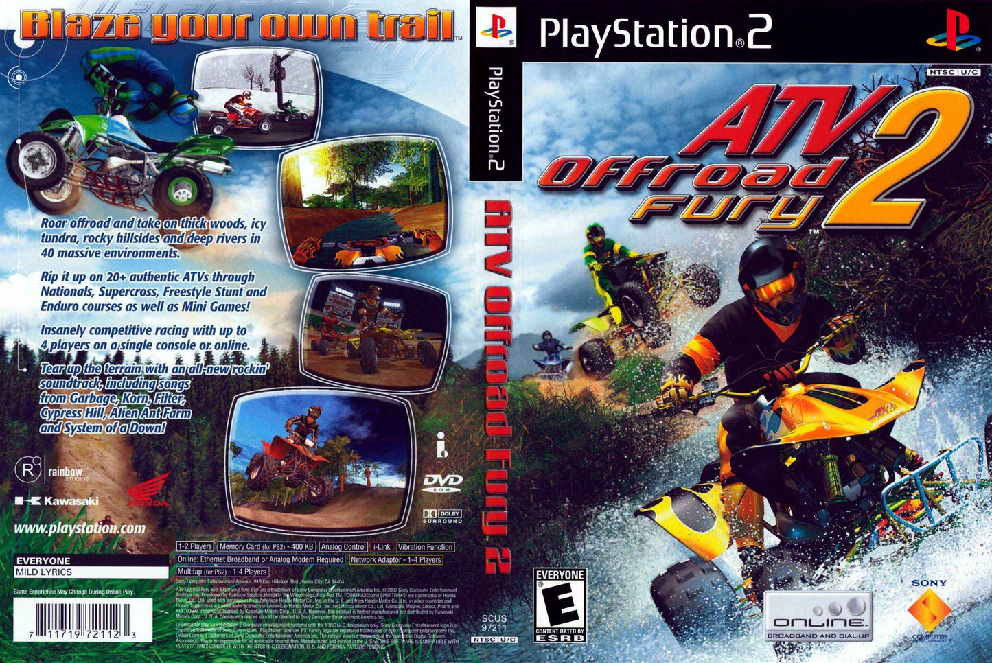 ATV Offroad Fury 2 Cover Art - WOI Solutions