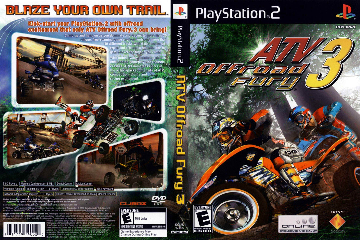 ATV Offroad Fury 3 Cover Art - WOI Solutions