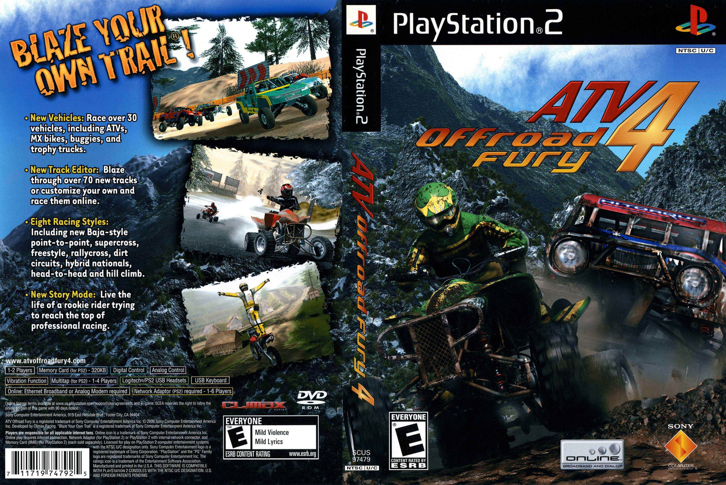 ATV Offroad Fury 4 Cover Art - WOI Solutions