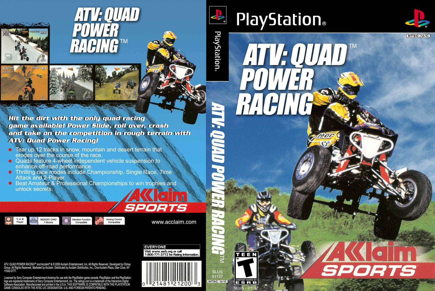 ATV Quad Power Racing Cover Art - WOI Solutions