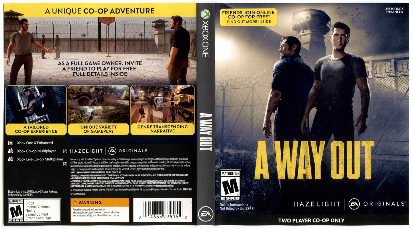 A Way Out Cover Art - WOI Solutions