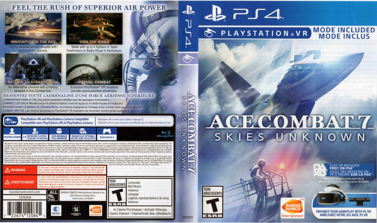 Ace Combat 7 Cover Art - WOI Solutions