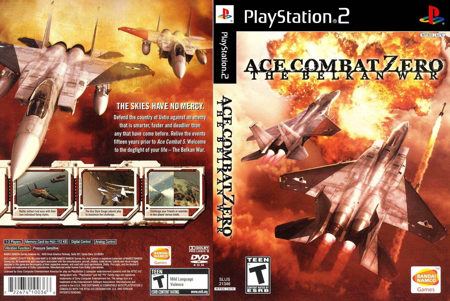 Ace Combat Zero The Belkan War Cover Art - WOI Solutions