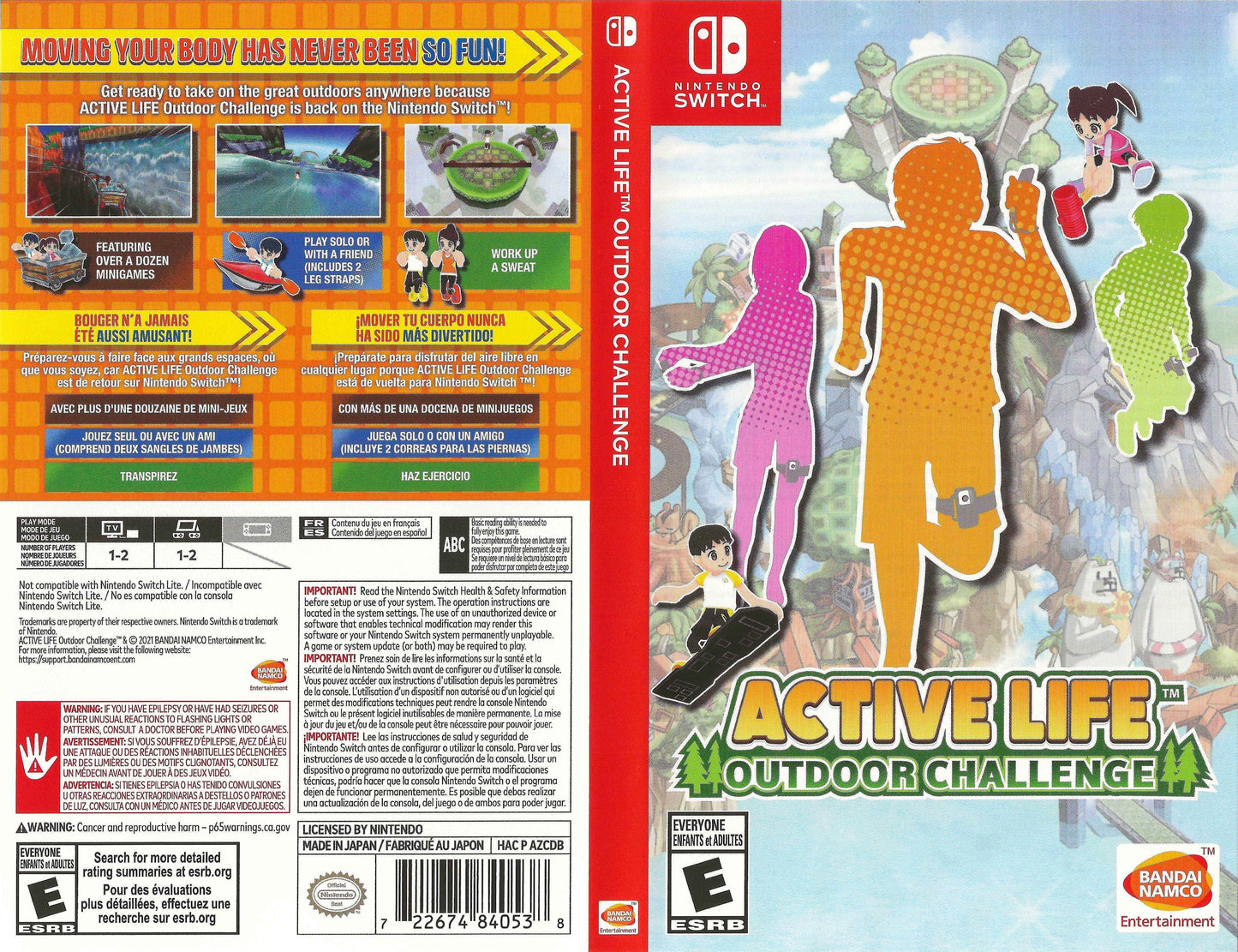 Active Life Outdoor Challenge Cover Art - WOI Solutions