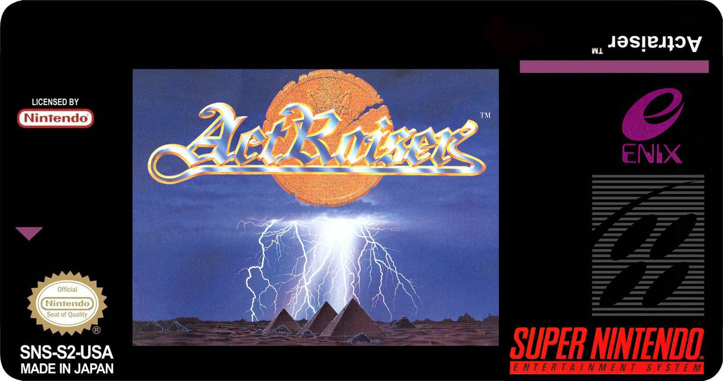 Actraiser Cover Art - WOI Solutions