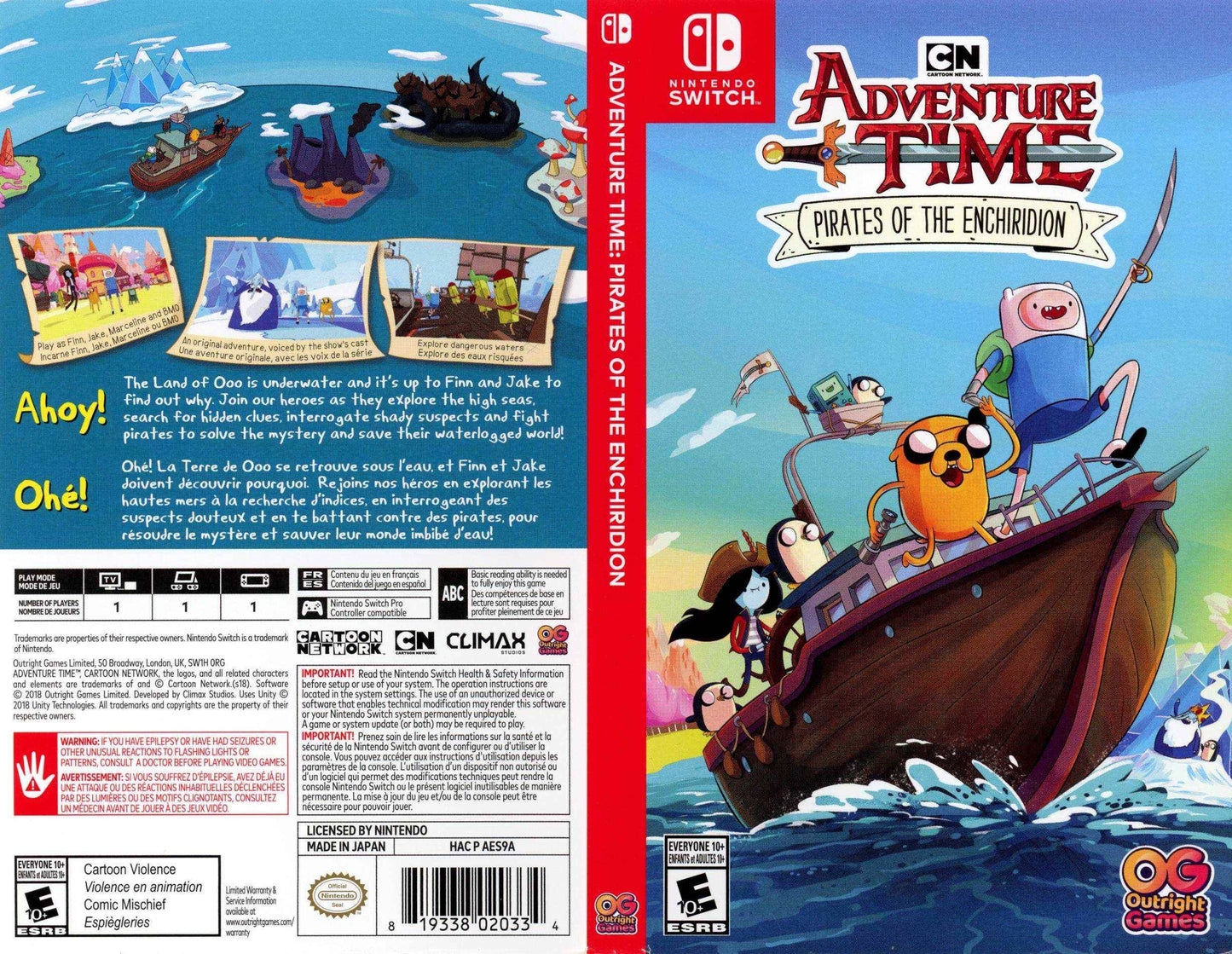 Adventure Time Pirates of the Enchiridion Cover Art - WOI Solutions