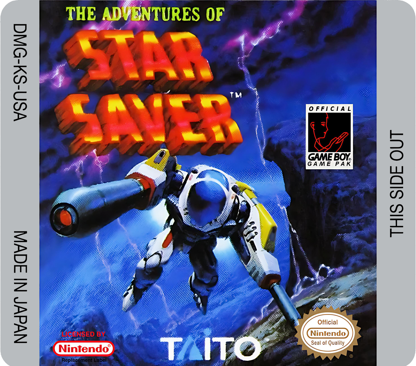Adventures of Star Saver, The Cover Art - WOI Solutions