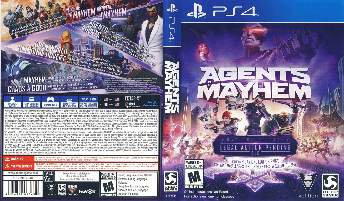 Agents Of Mayhem Cover Art - WOI Solutions