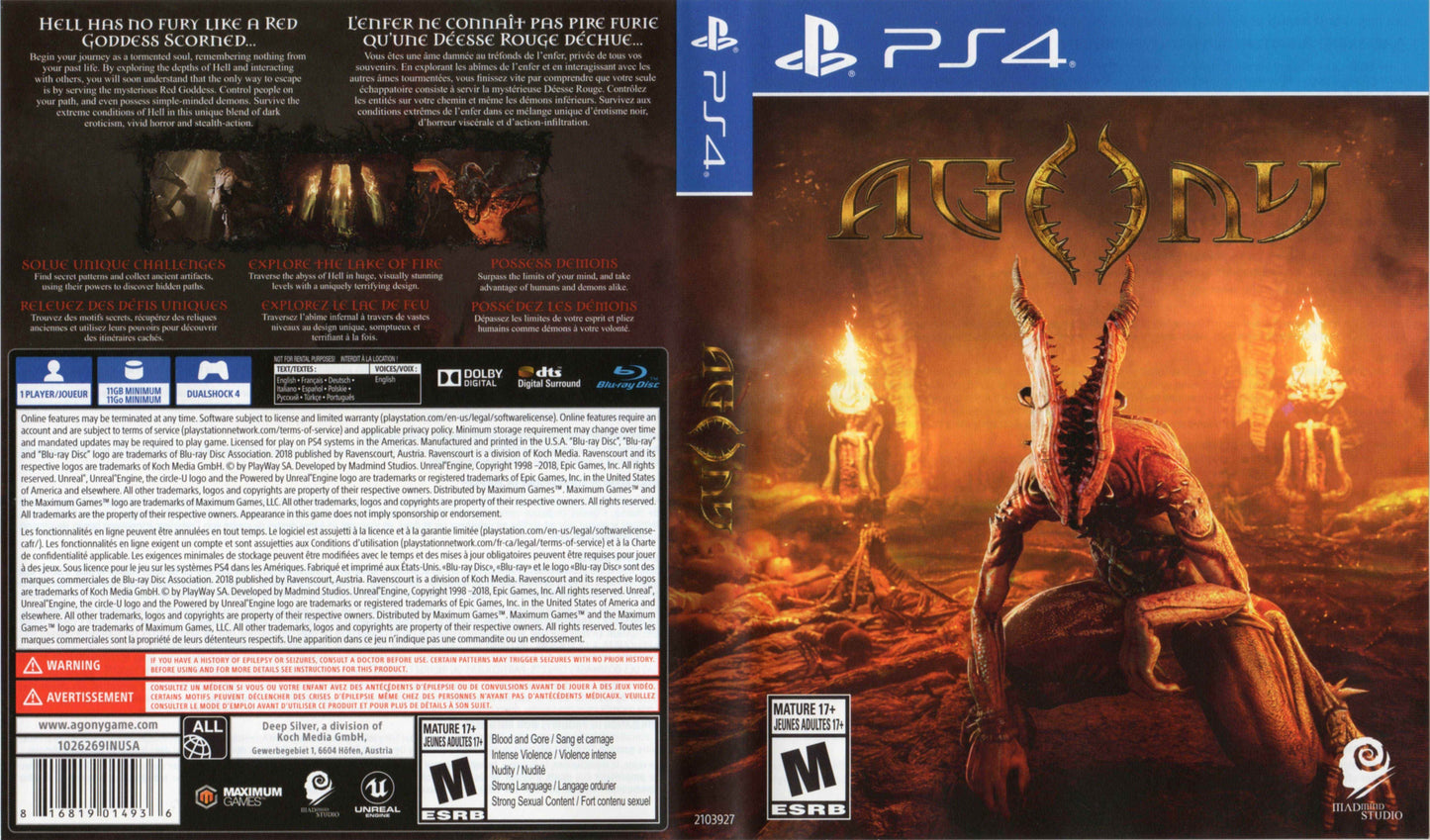Agony Cover Art - WOI Solutions