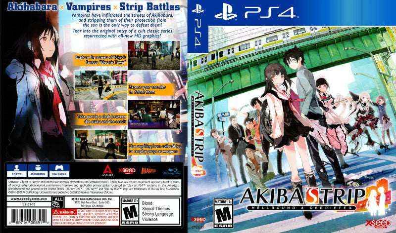 Akiba's Trip - Hellbound & Debriefed Cover Art - WOI Solutions
