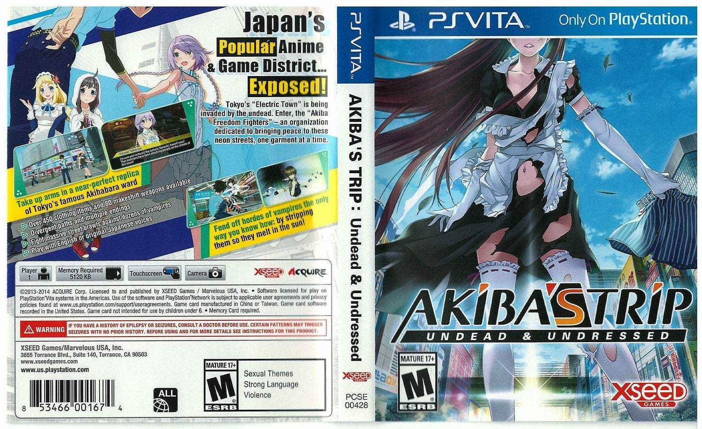 Akibas Trip Undead & Undressed Cover Art - WOI Solutions