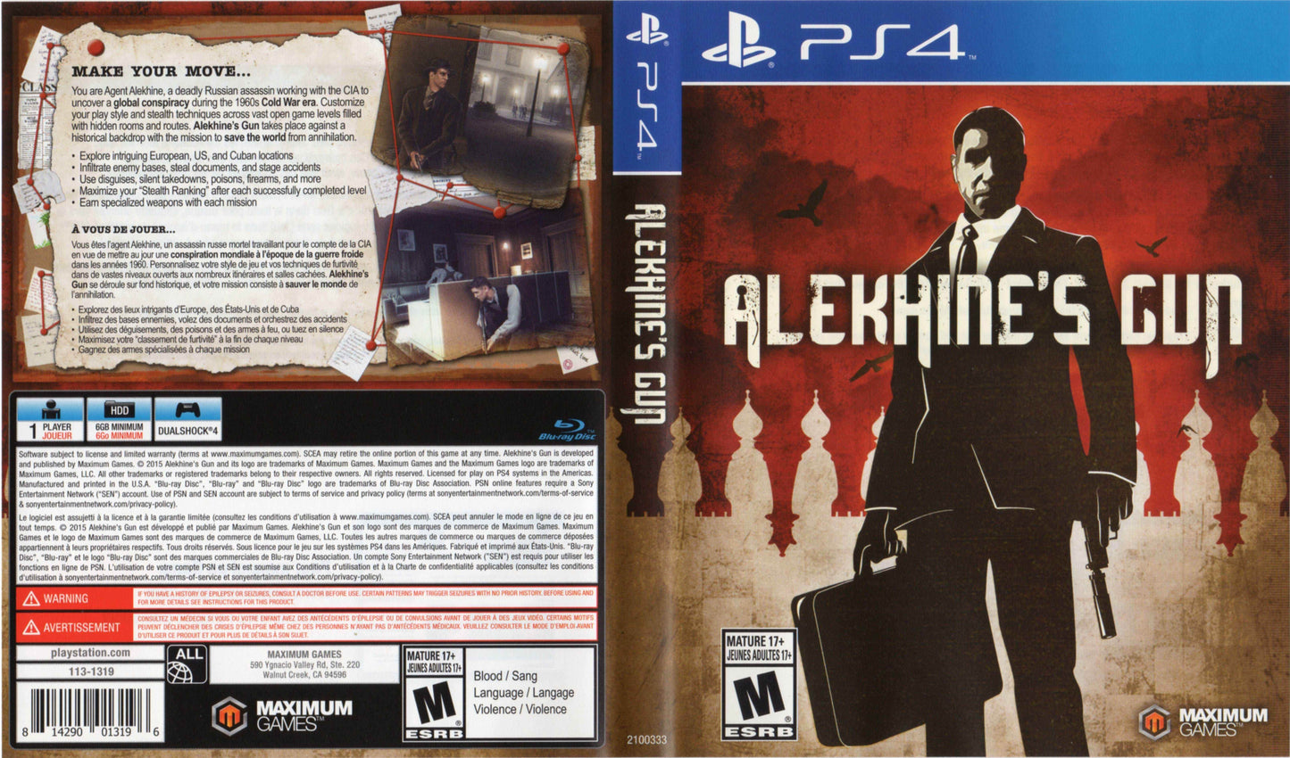 Alekhine's Gun Cover Art - WOI Solutions
