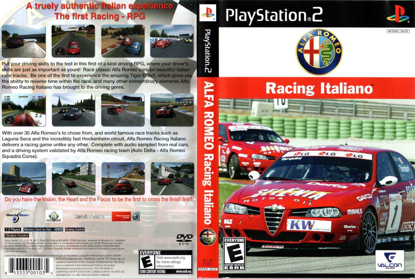 Alfa Romeo Racing Italiano Cover Art - WOI Solutions