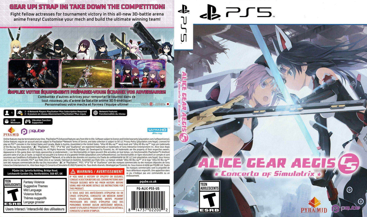 Alice Gear Aegis CS - Concerto of Simulatrix Cover Art - WOI Solutions