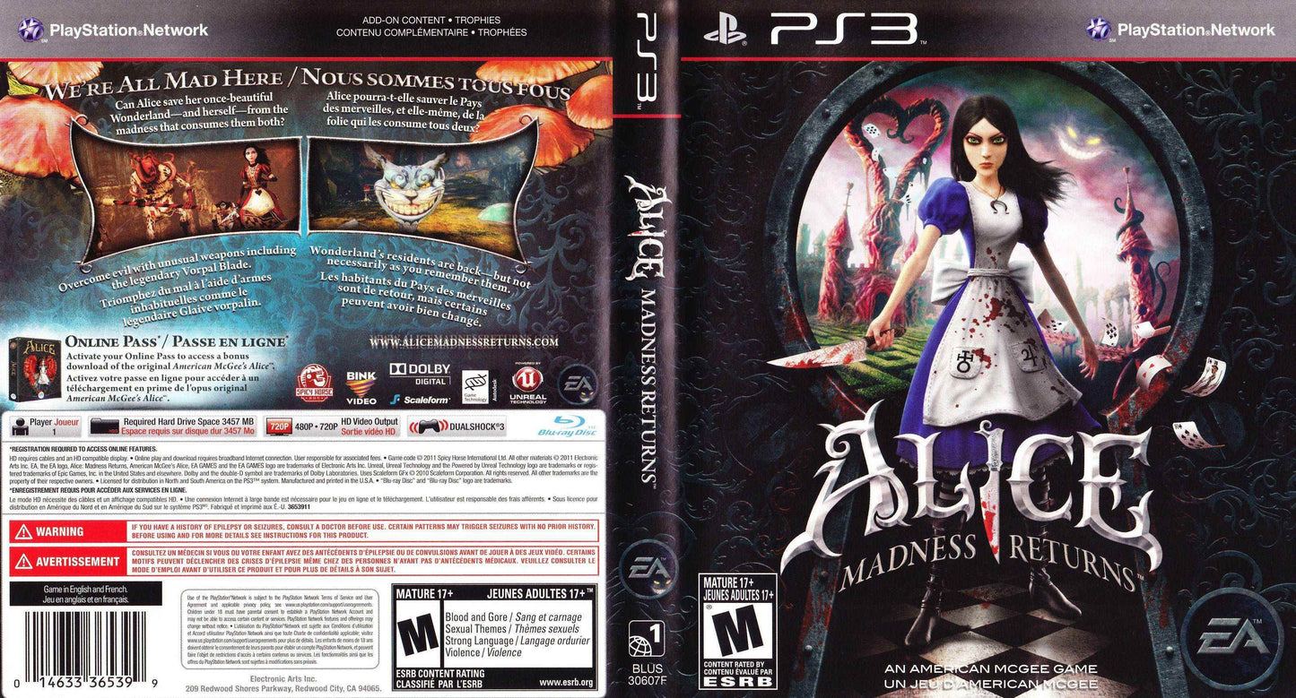 Alice Madness Returns Cover Art - WOI Solutions