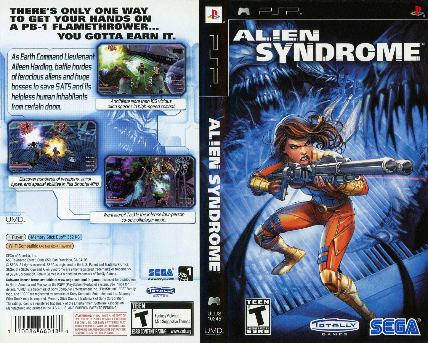 Alien Syndrome Cover Art - WOI Solutions