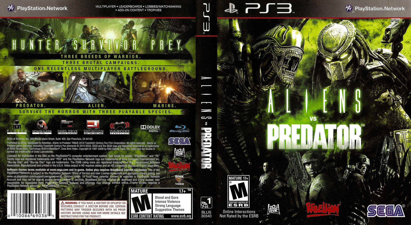Aliens vs Predator Cover Art - WOI Solutions