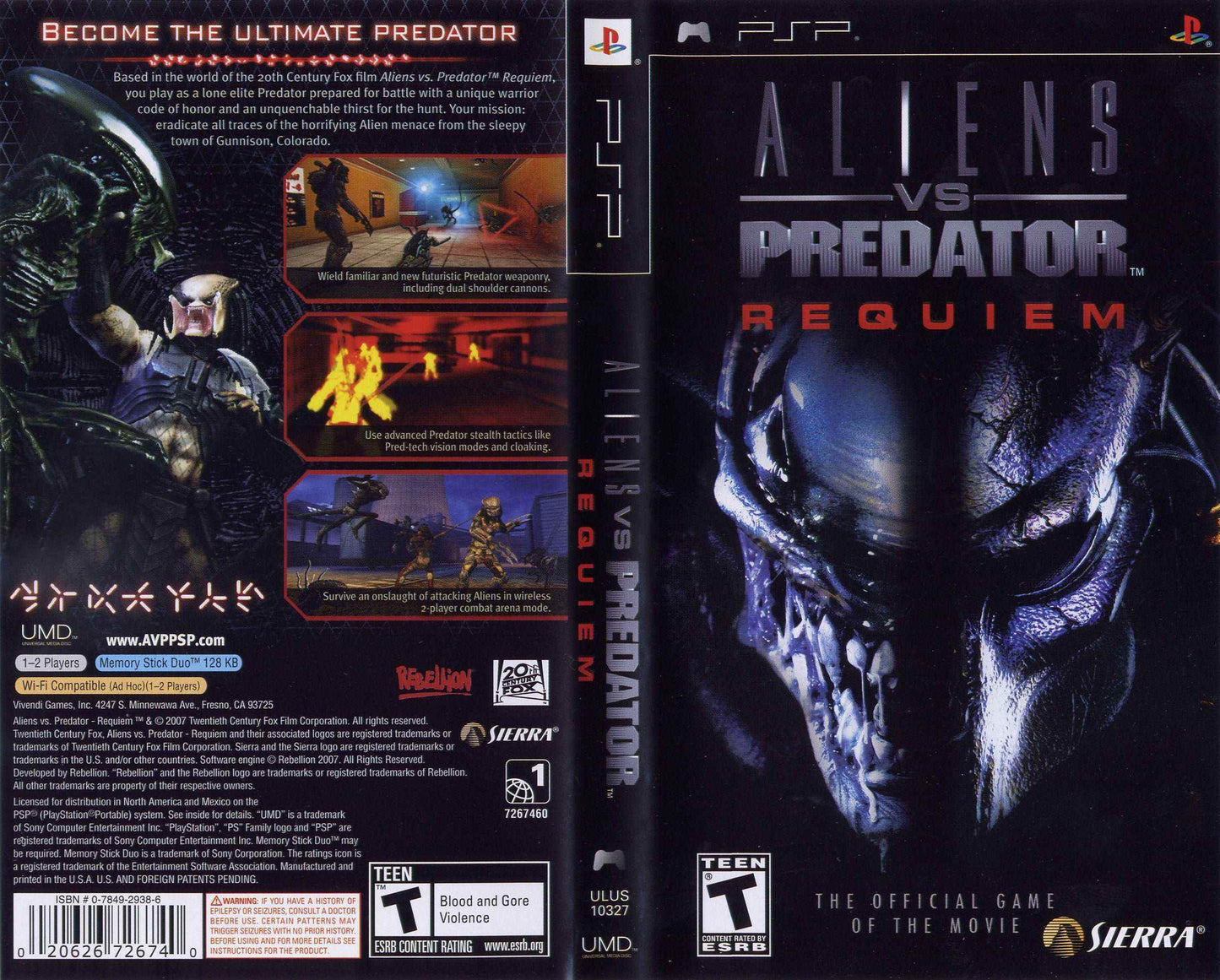 Alien vs. Predator Requiem Cover Art - WOI Solutions