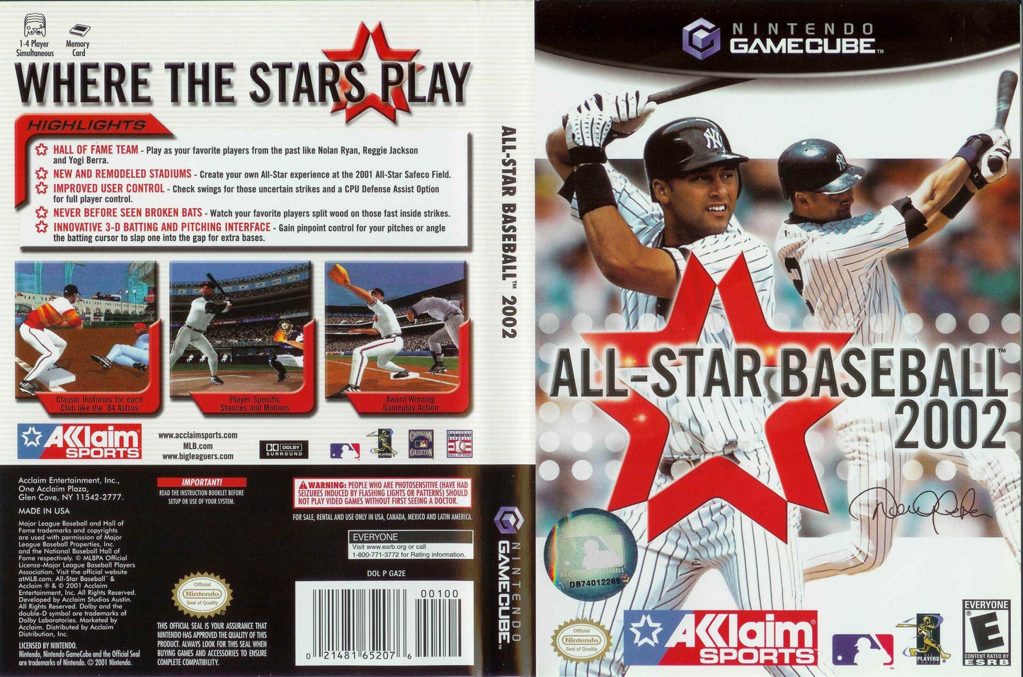All-Star Baseball 2002 Cover Art - WOI Solutions