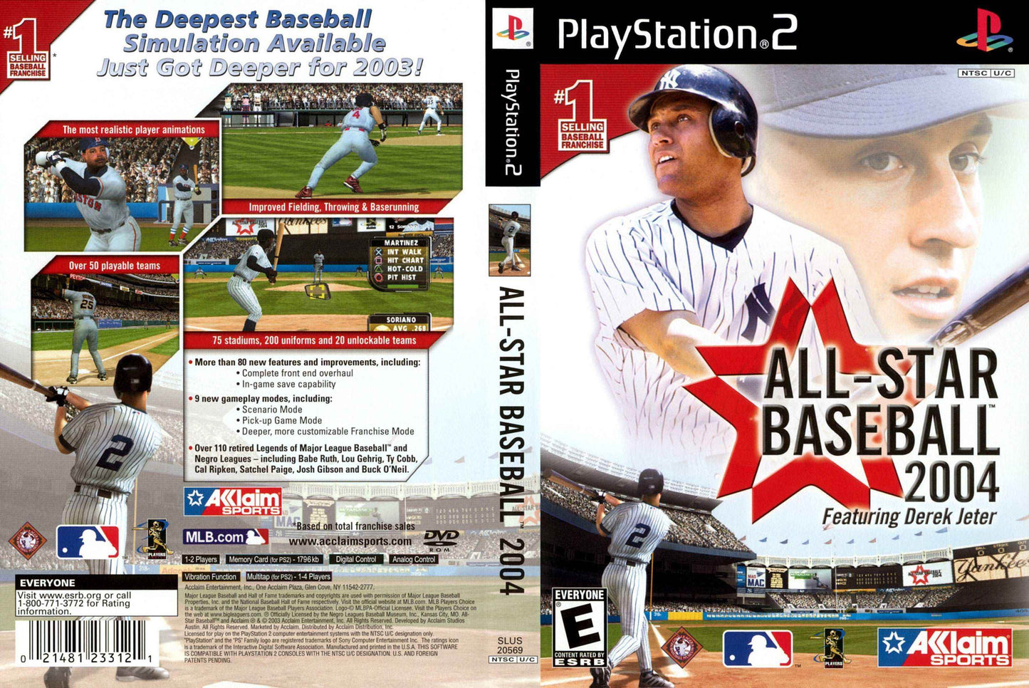 All-Star Baseball 2004 Cover Art - WOI Solutions
