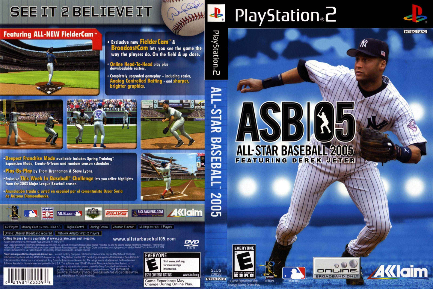 All-Star Baseball 2005 Cover Art - WOI Solutions