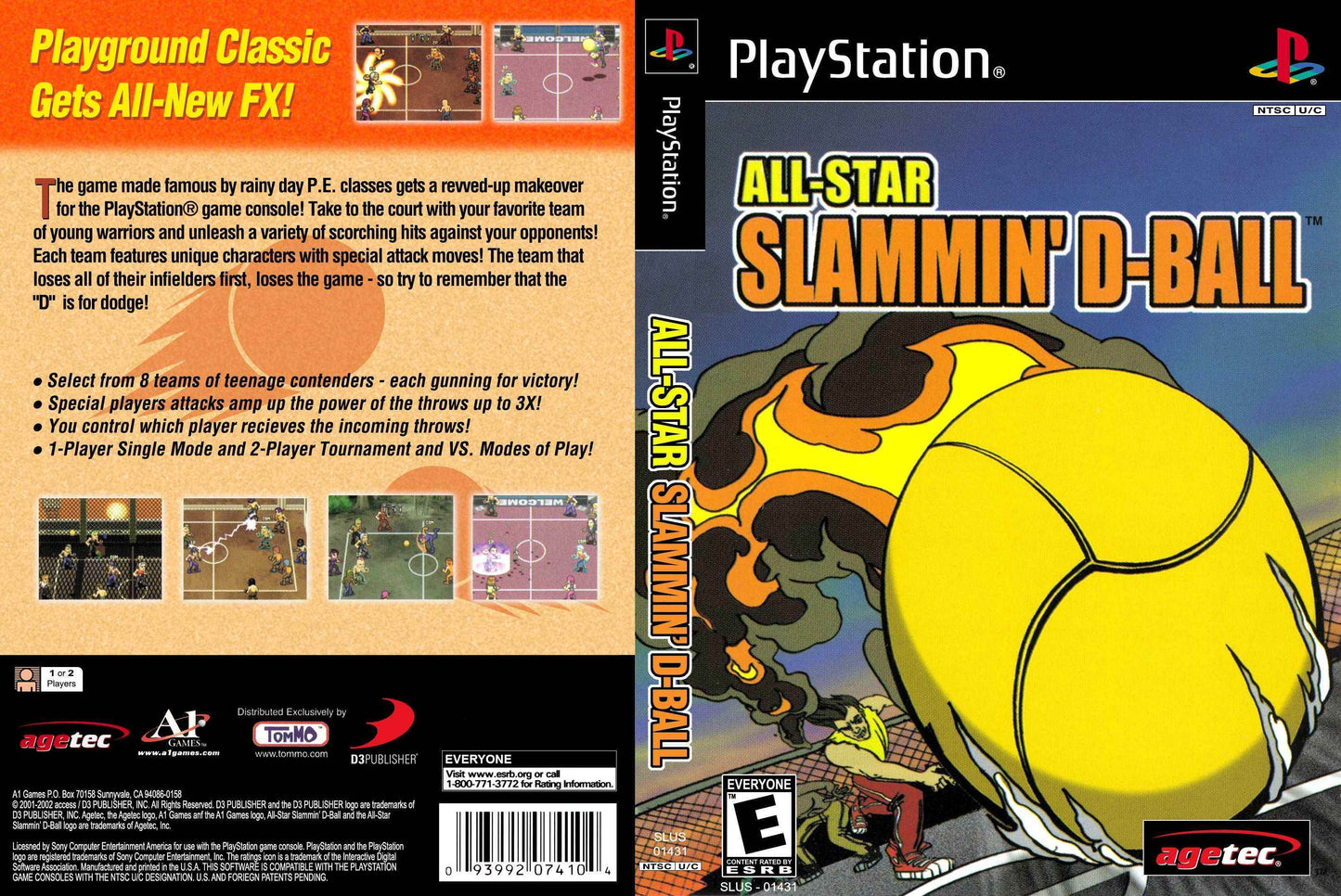 All-Star Slammin' D-Ball Cover Art - WOI Solutions