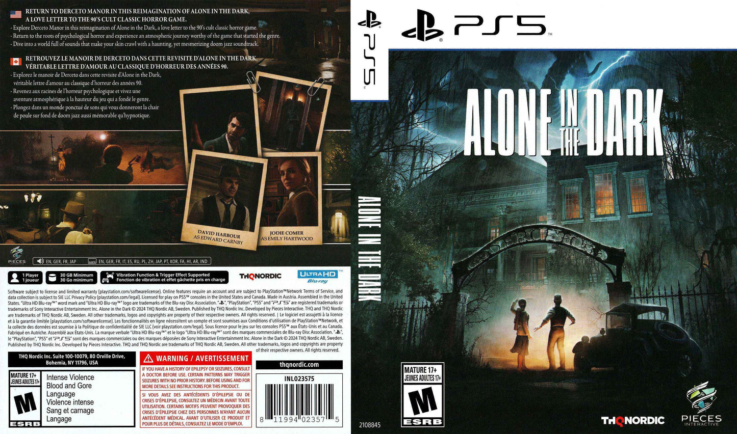 Alone In The Dark Cover Art - WOI Solutions