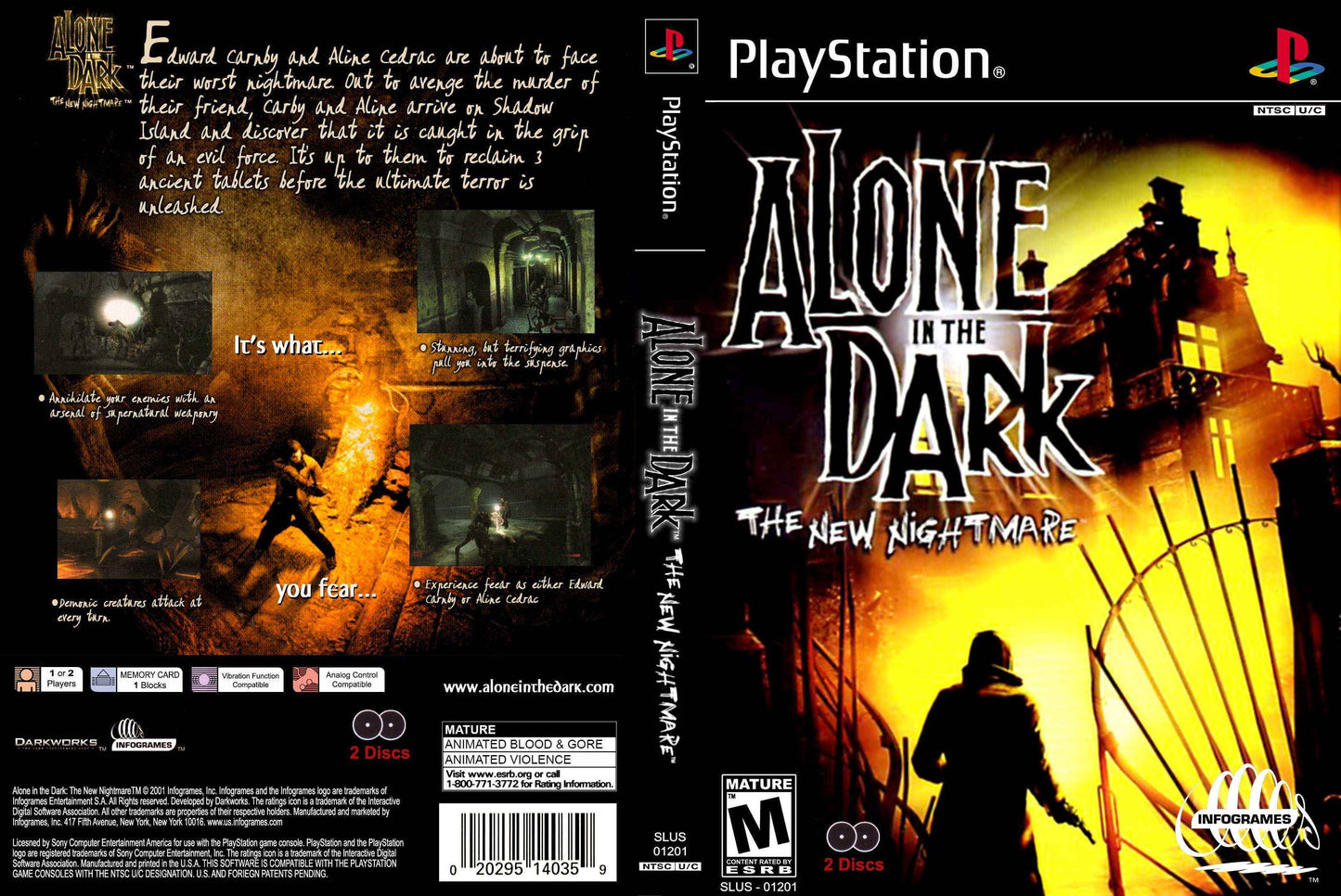 Alone in the Dark Cover Art - WOI Solutions