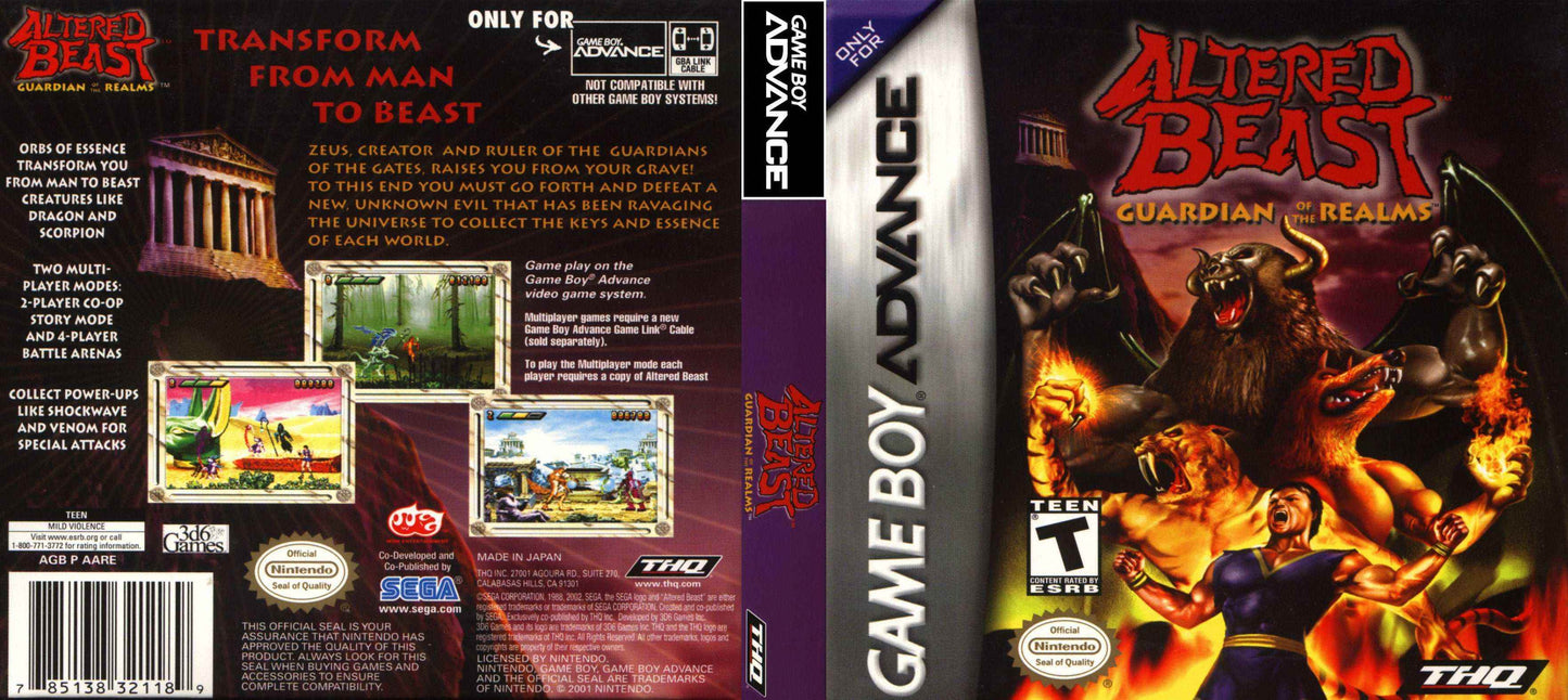 Altered Beast Cover Art - WOI Solutions