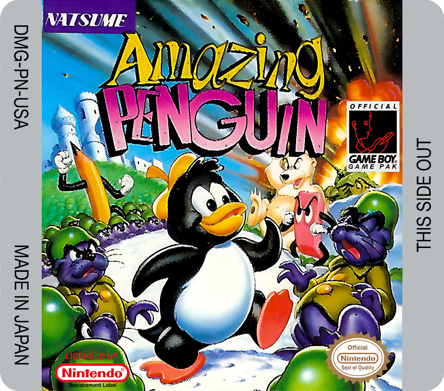 Amazing Penguin Cover Art - WOI Solutions