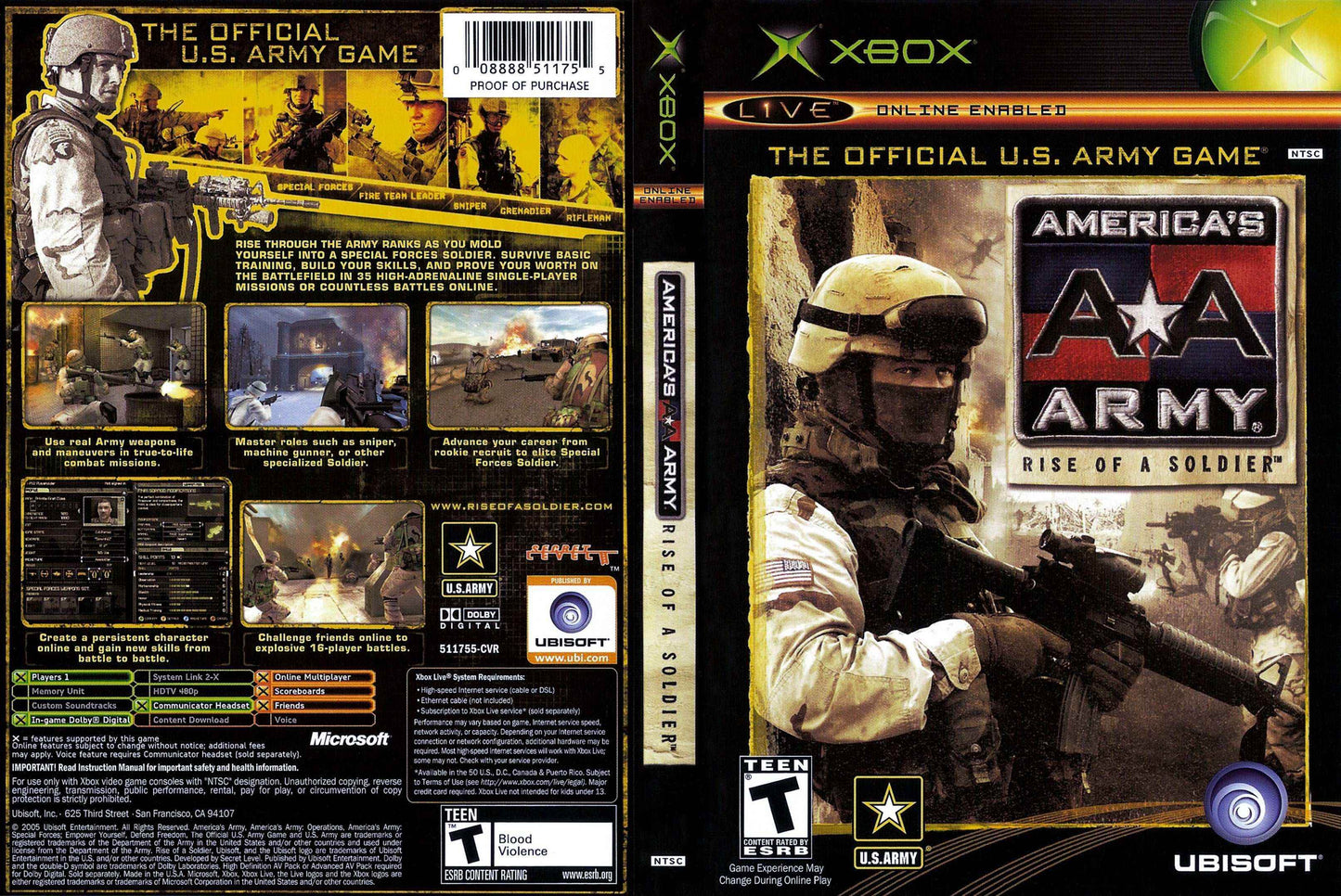 America's Army Rise of a Solider Cover Art - WOI Solutions