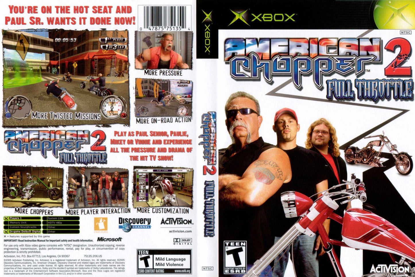 American Chopper 2 Full Throttle Cover Art - WOI Solutions